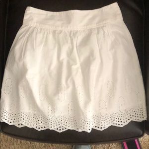 White summer skirt